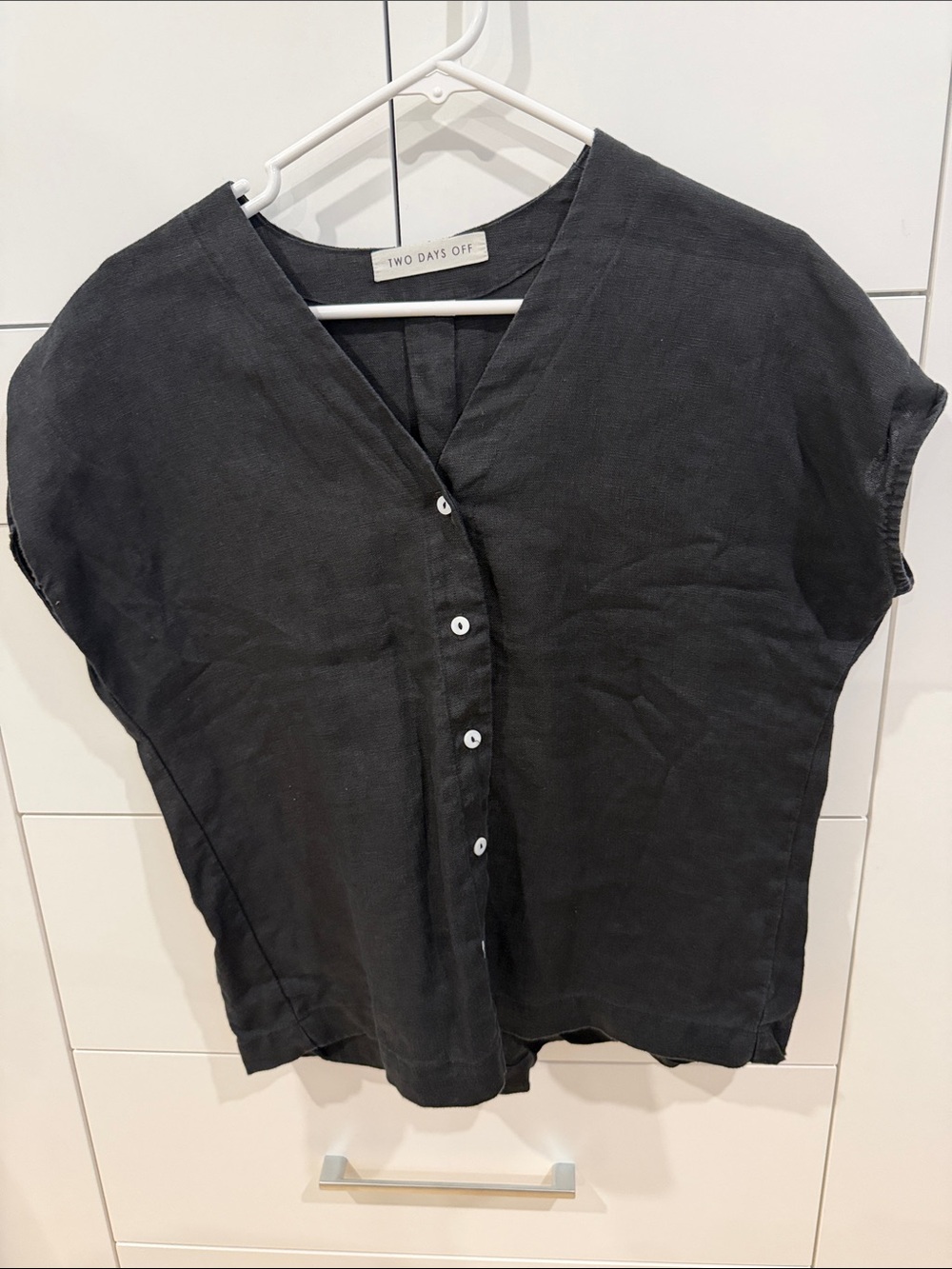 Two Days Off Kaneko Top Black